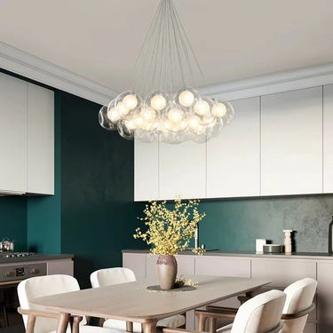 bubbles chandelier
